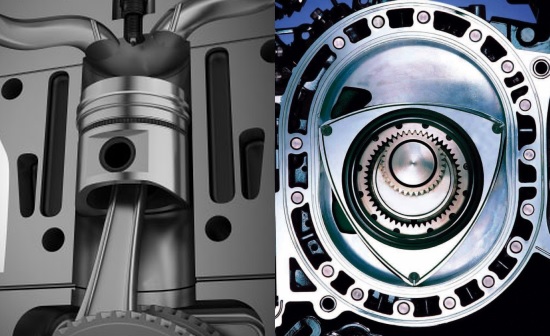 Zuigermotor vs wankelmotor