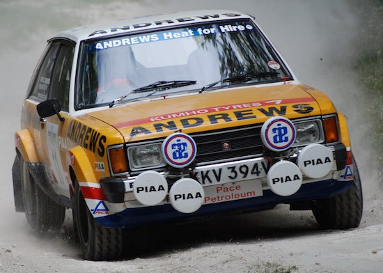 Talbot Sunbeam in rally-trim