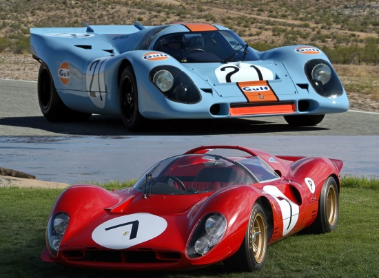 Kies maar: Ferrari 330 P4 of Porsche 917k
