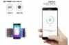 Smartphone Samsung Galaxy A9 leuchtet im Detail und auf Video