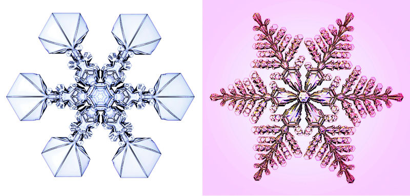 This Physicist's Designer Snowflakes Are Dazzling