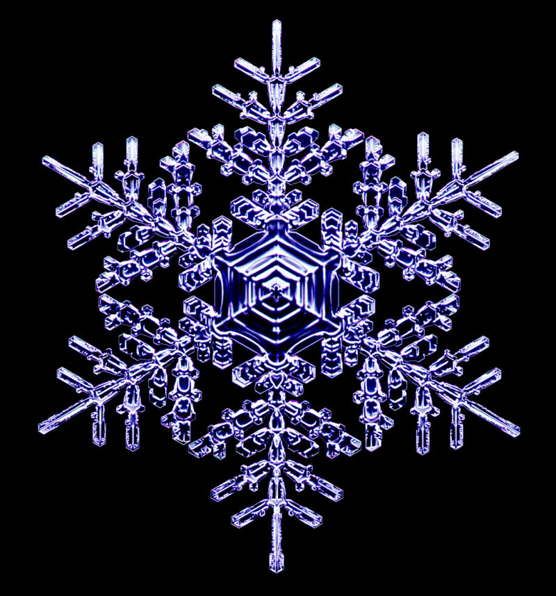 This Physicist's Designer Snowflakes Are Dazzling