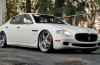 This Maserati Quattroporte has a thick V12 of Ferrari