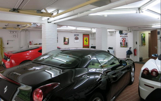 Ferrari's. Ferrari's everywhere.