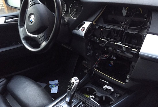 BMW X5 interieur