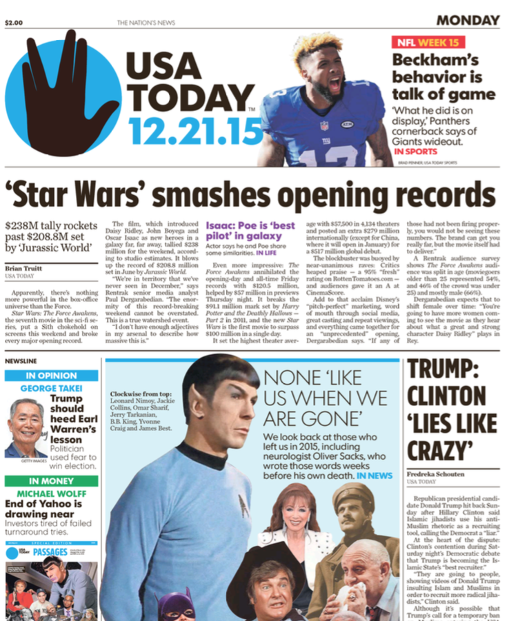 Obviously There Are a Bunch of Trekkies Designing USA Today