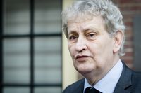 De burgemeester van Amsterdam, Eberhard van der Laan. 