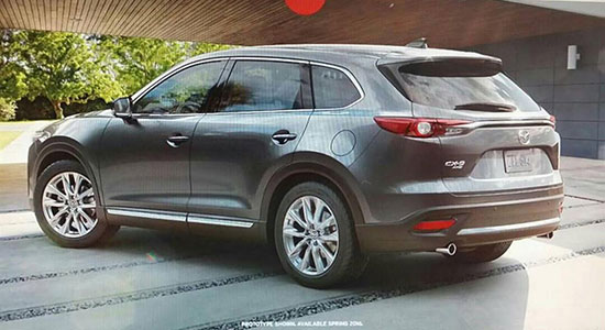 Mazda CX-9 gelekt!