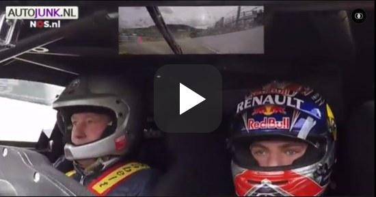 Jos en Max Verstappen