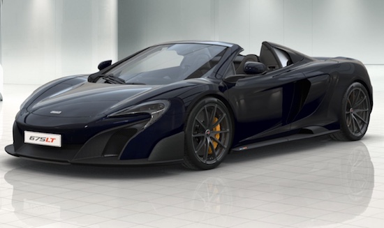 Lekker samenstellen: 675LT Spider configurator online