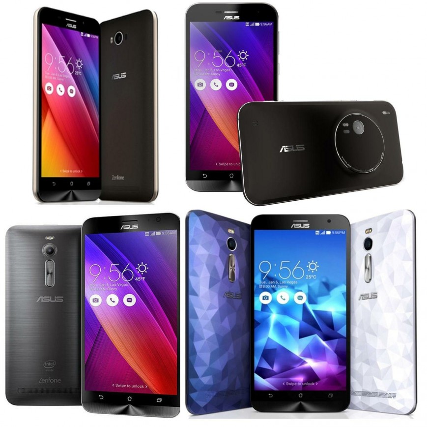 ASUS тюнингует второе поколение ZenFone в самых разных вариациях