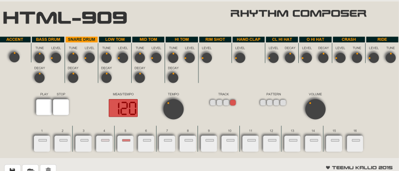 Do Not Start Playing This HTML5 Drum Machine If You Have Anything to Accomplish Today