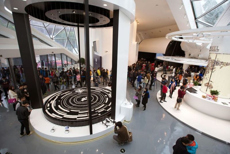 DJI's First Flagship Store Looks Like Pure Drone Heaven