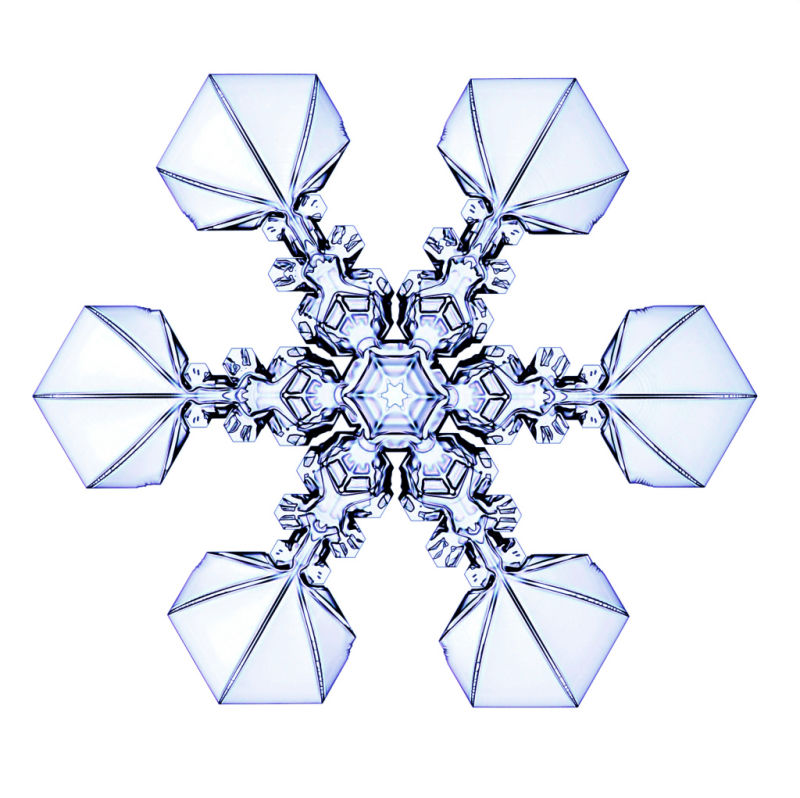 This Physicist's Designer Snowflakes Are Dazzling