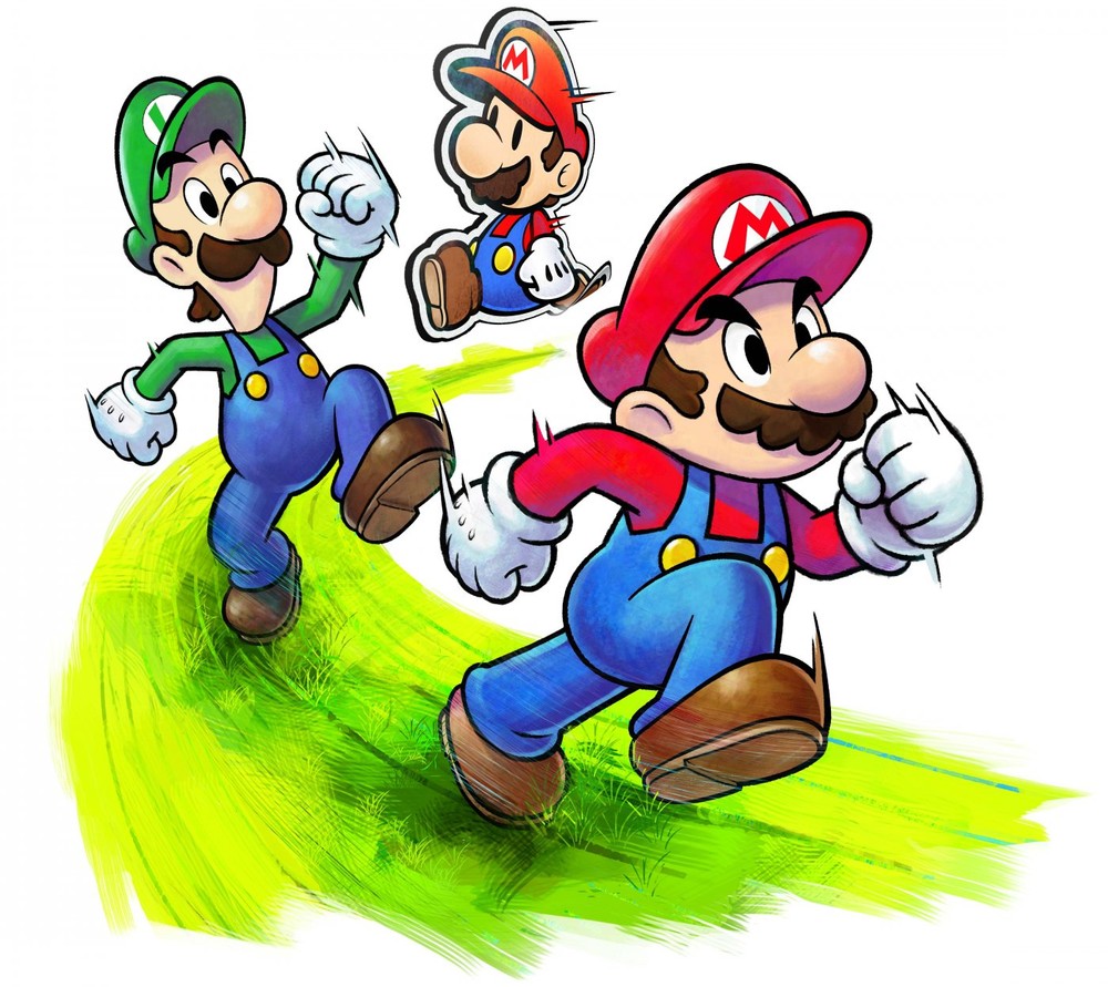Mario Luigi Paper Jam Bros 09