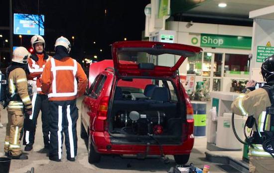 Niet slim: LPG tanken als een auto niet op LPG rijdt