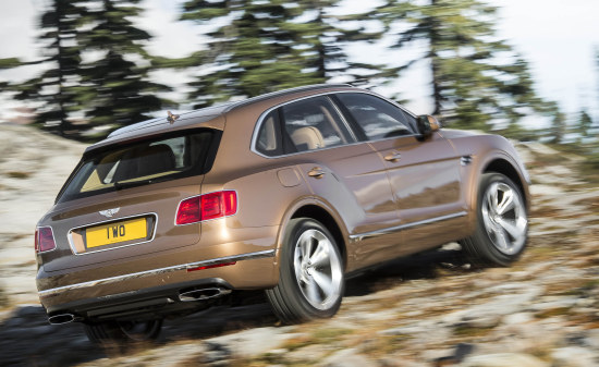 Bentley Bentayga in zijn onnatuurlijke habitat