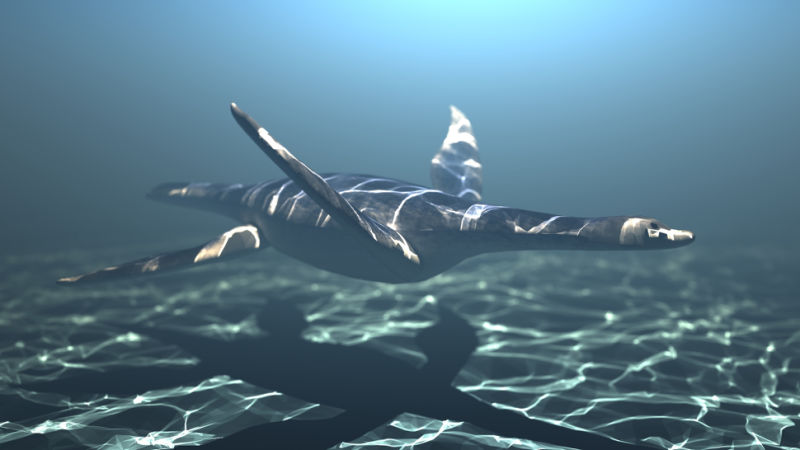 These Ancient Marine Reptiles Swam Through the Water Like Penguins 