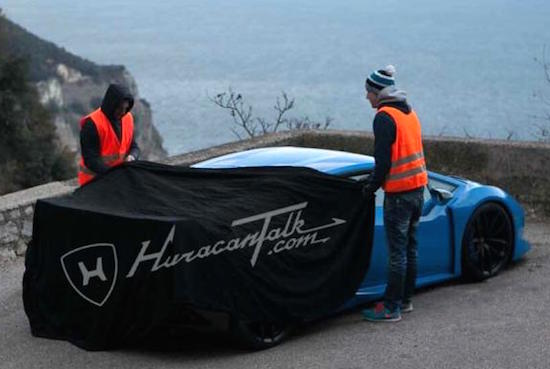 Betrapt: de Lamborghini Huracan Superleggera
