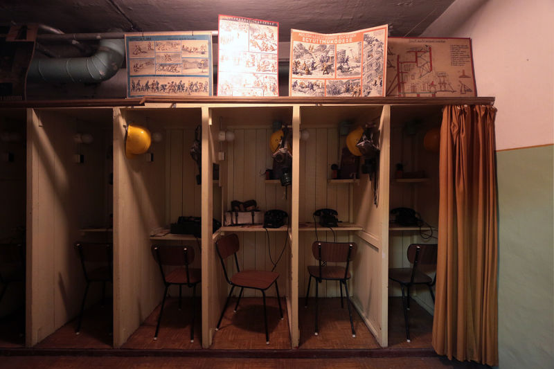 Inside a WWII Air Raid Shelter Cube That Protected Factory Workers 
