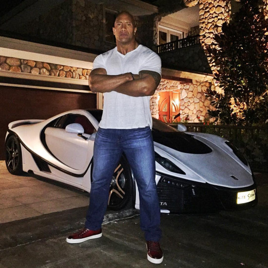 Ook deze Spaanse is te krap voor The Rock