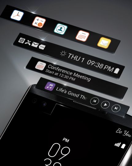 Дополнительный дисплей и брутальный дизайн — LG V10 заметно отличается от предшественника