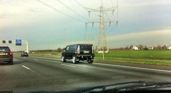 Hummer H2 Trajectcontrole