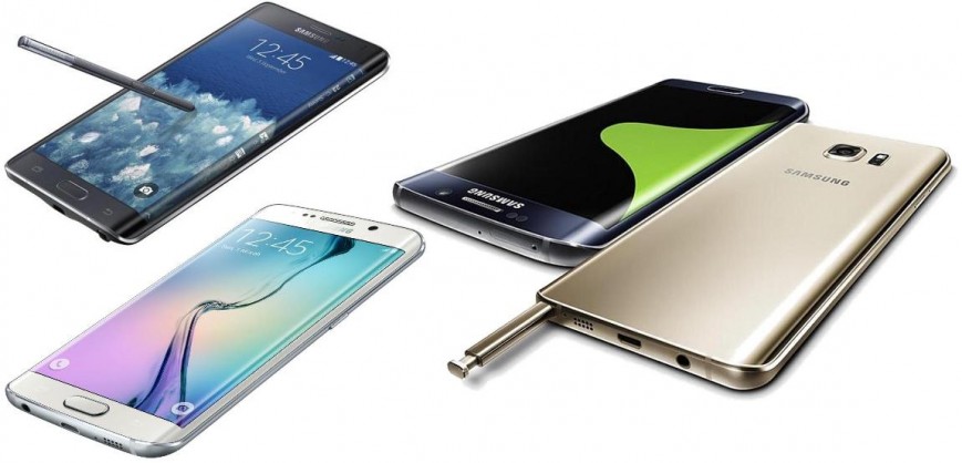 Загнутые дисплеи стали основной «фишкой» новых Samsung, а Galaxy Note отошёл на второй план