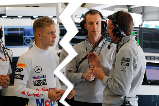 Het is uit tussen Magnussen en McLaren