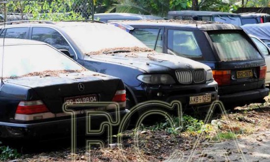 autokerkhof Sri Lanka