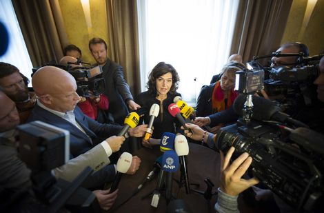 Van Miltenburg staat de pers te woord