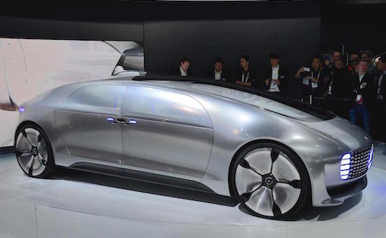 Het gezicht van Mercedes' zelfrijdende toekomst