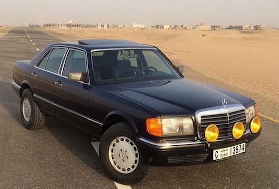 Vet! Desert-Spec Mercedes 300SE staat te koop