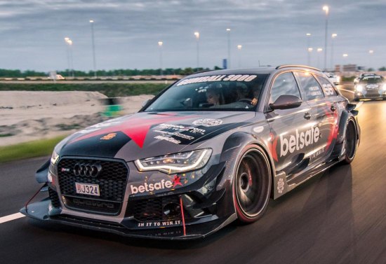 Jon Olsson in z'n RS6