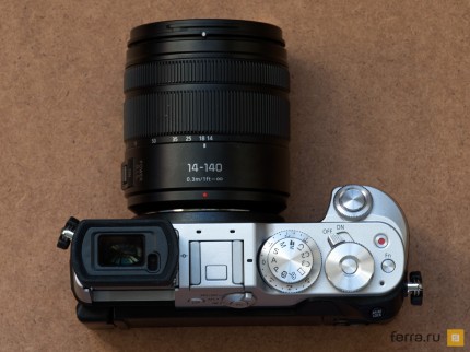 Конструкция электронного видоискателя Panasonic Lumix GX8