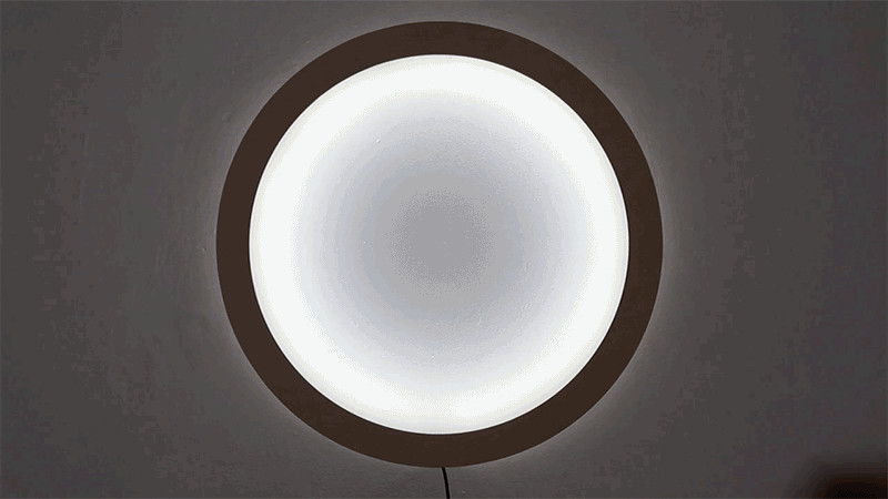 Pointing at This Glowing Clock Isn't Rude, It's the Only Way to Display the Time