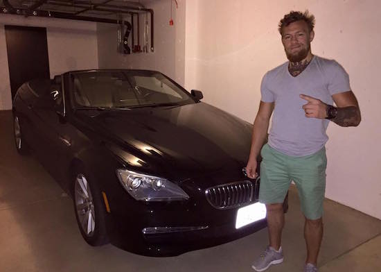 Dit is de autoverzameling van Conor McGregor