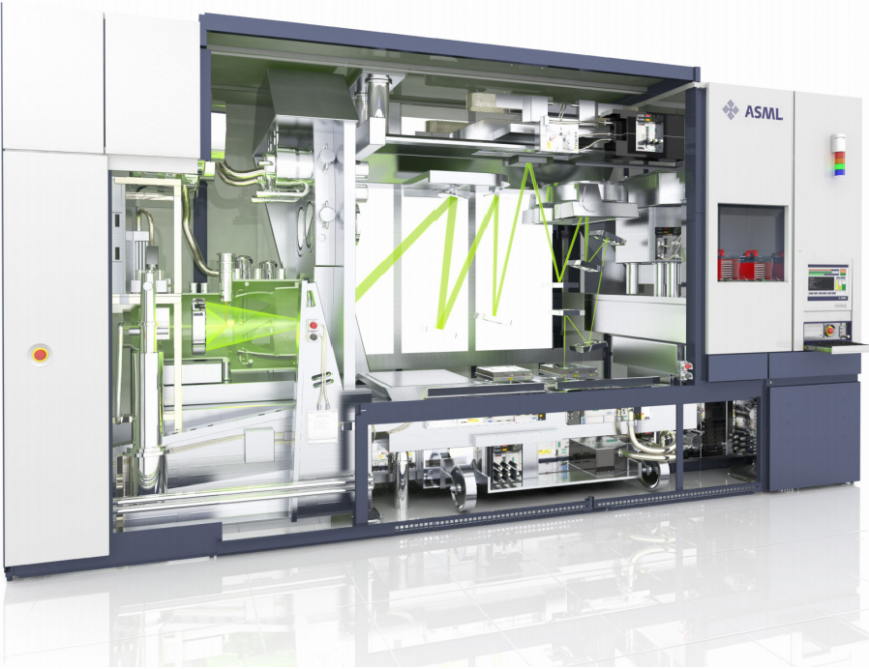 Литограф ASML NXE:3300B, оснащенный EUV-сканером