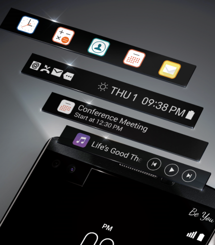 Дополнительный дисплей и брутальный дизайн — LG V10 заметно отличается от предшественника