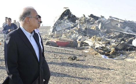 Premier Sherif Ismail bezoekt de rampplek