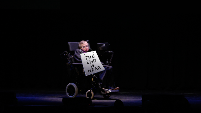 A Brief History of Stephen Hawking Being a Bummer