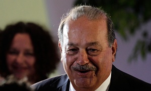 Carlos Slim, Mexican telecoms tycoon.