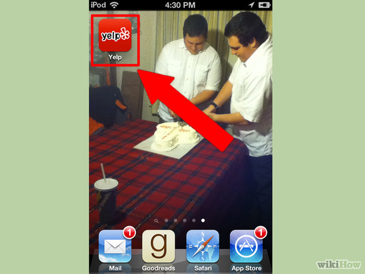 Image titled Accept or Decline a Compliment on the Yelp for iPhone App Step 10