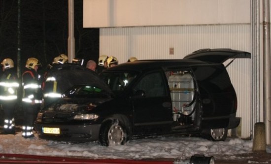 Chrysler met inbouwtank