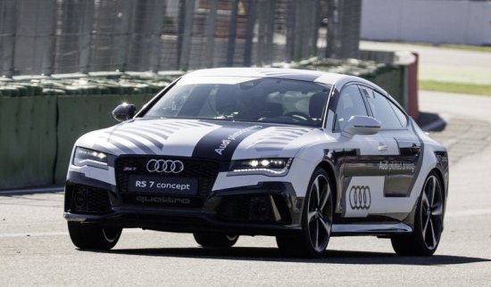 Audi's zelfrijdende RS7
