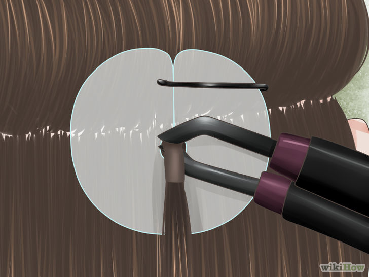 Image titled Apply Hot Fusion Hair Extensions Step 2Bullet3