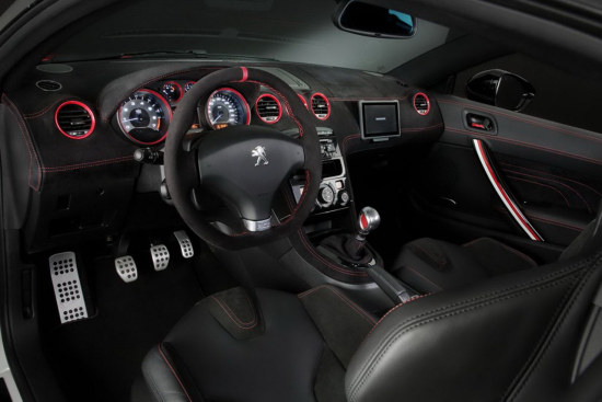 RCZ R Bimota interieur