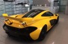 The first Dutch McLaren P1 is yellow. Bright yellow. [updated]