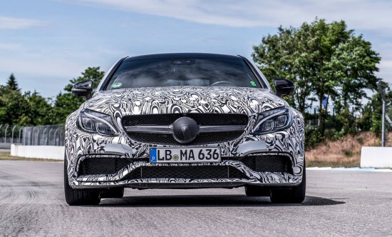 De fascia van de C63 Coupe