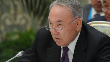 Президент Республики Казахстан Нурсултан Назарбаев. Архивное фото